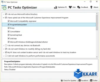 PC Tasks Optimizer