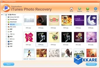 Potatoshare iTunes Photo Recovery