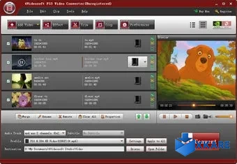 4Videosoft PS3 Video Converter