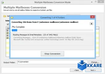 MDaemon to PST Converter