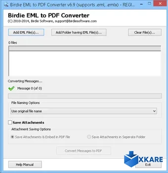 Birdie EML to PDF Converter
