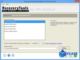 RecoveryTools Outlook Recovery