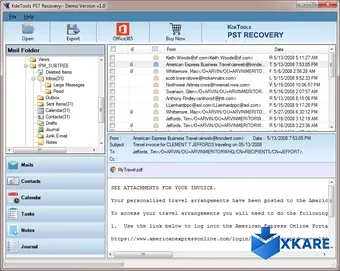 KDETools Outlook PST Recovery