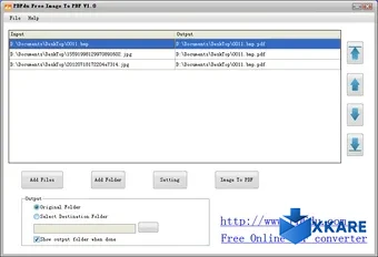 PDFdu Free Image To PDF Converter