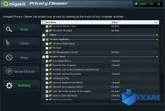 Amigabit Privacy Cleaner