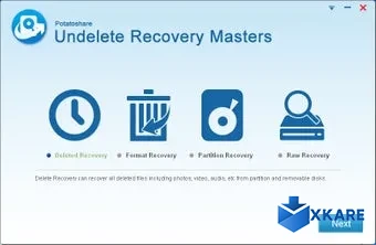 Potatoshare Undelete Recovery Masters