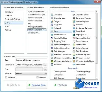 Ultimate Windows Context Menu Customizer