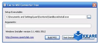 Exe to Msi Converter