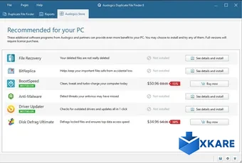 Auslogics Duplicate File Finder