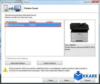Samsung Universal Print Driver