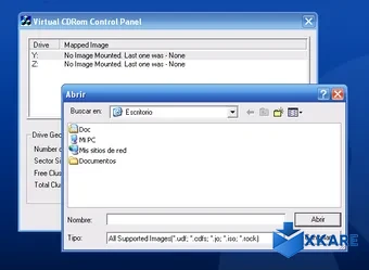Virtual CD-ROM Control Panel