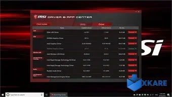 MSI Driver & App Center