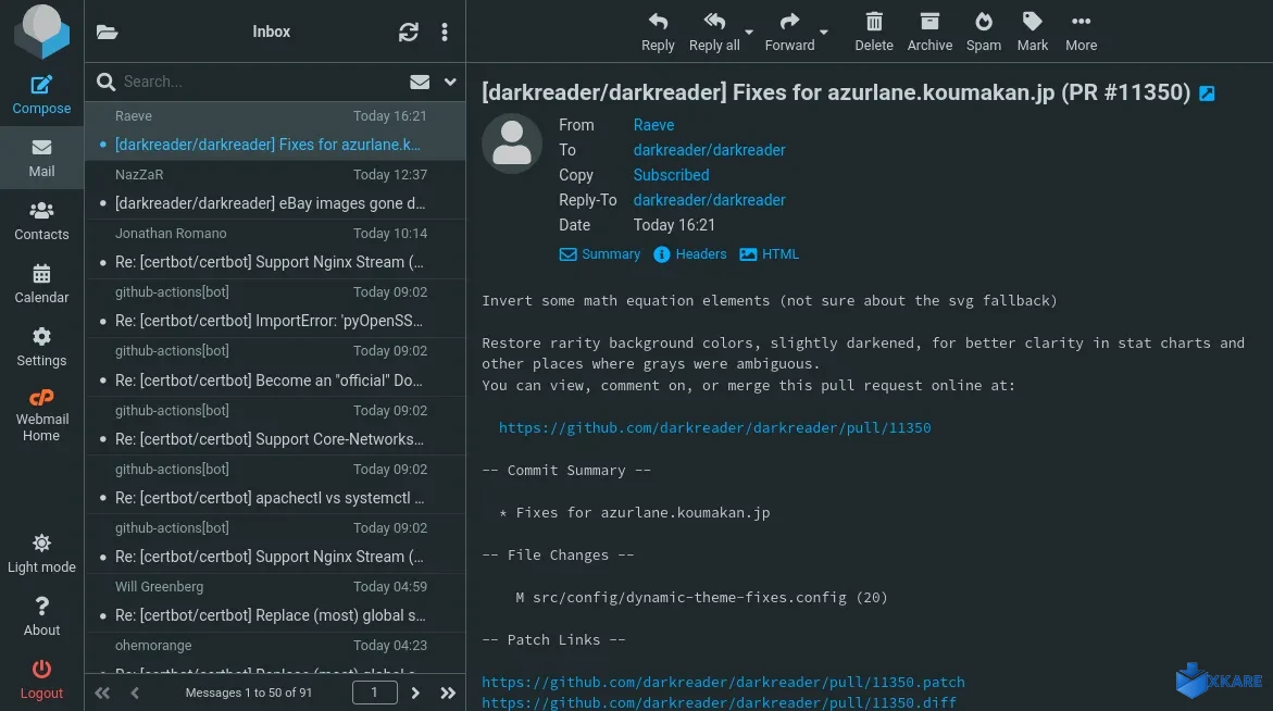 Roundcube Webmail