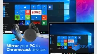 Screen Mirroring for ChromeCast