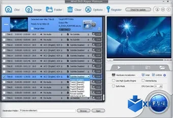 WinX DVD Ripper platinum