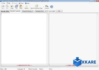 Hindi Fonts Converter & Editor