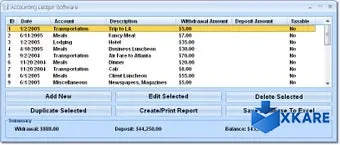 Accounting Ledger Software