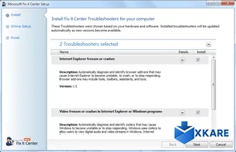Microsoft Fix It Center