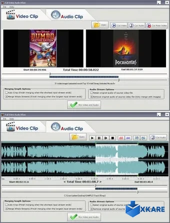 Full Video Audio Mixer