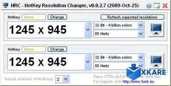 Hotkey Resolution Changer
