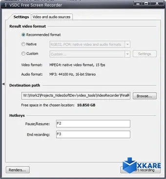 VSDC Free Screen Recorder