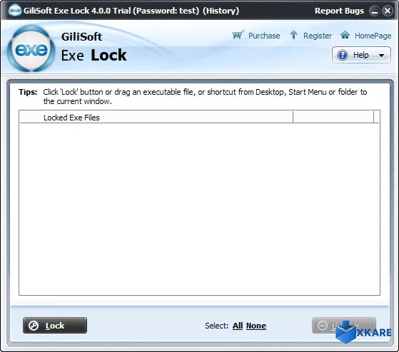 Gilisoft EXE Lock