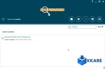 MyKeyFinder