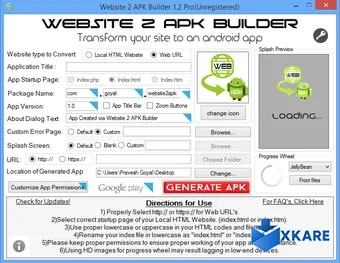 Website 2 APK Builder