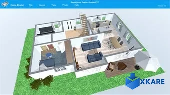 Smart Home Design | 3D Floor Plan