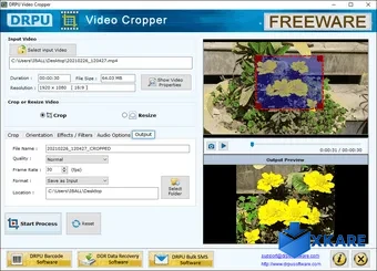 DRPU Video Cropper