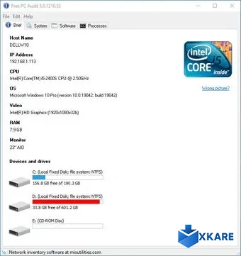 Free PC Audit