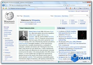 Internet Explorer Vista