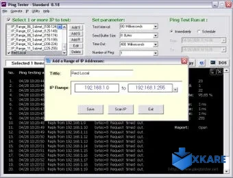 Ping Tester Standard