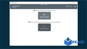 Any Word to PDF: convert docx to pdf, doc to pdf for free