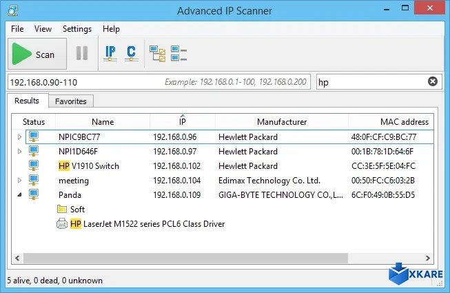 Free IP Scanner