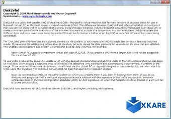 Disk2vhd