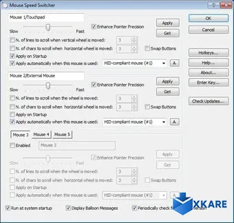 Mouse Speed Switcher