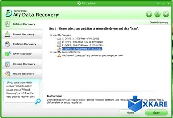 Tenorshare Free Any Data Recovery