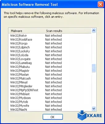 Windows Malicious Software Removal Tool