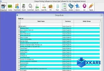 Cheque Printing Software
