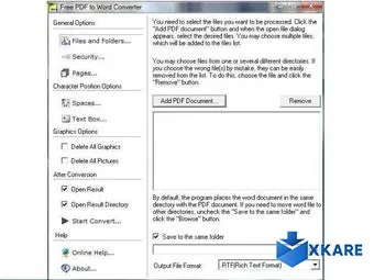 Free PDF to Word Converter