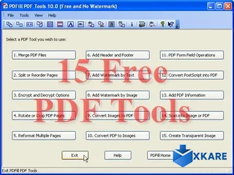 PDFill FREE PDF Tools