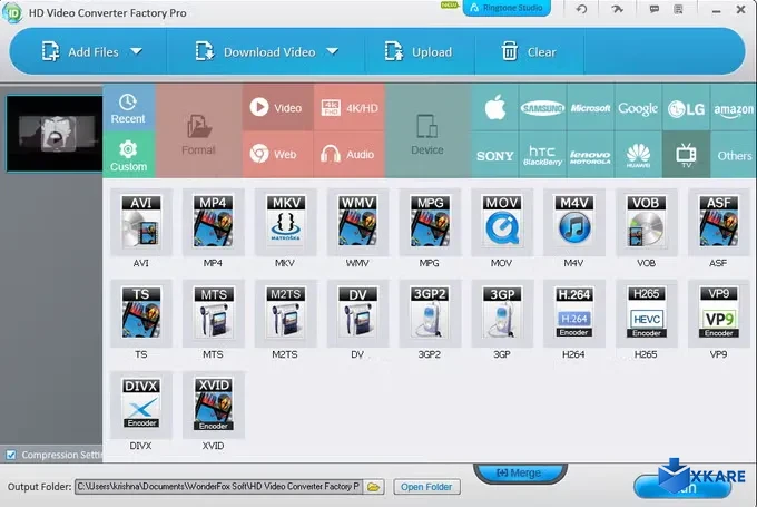 Wonderfox HD Video Converter Factory Free