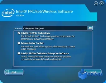 Intel PROSet/Wireless Software for Bluetooth for Windows 7