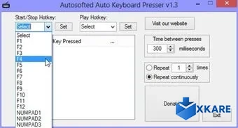 Auto Keyboard Presser