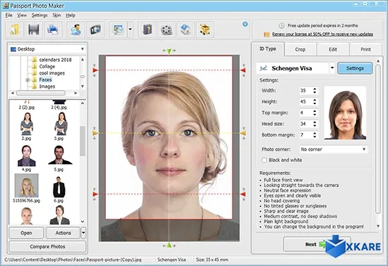 AMS Passport Photo Maker
