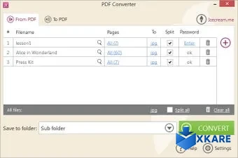 Icecream PDF Converter