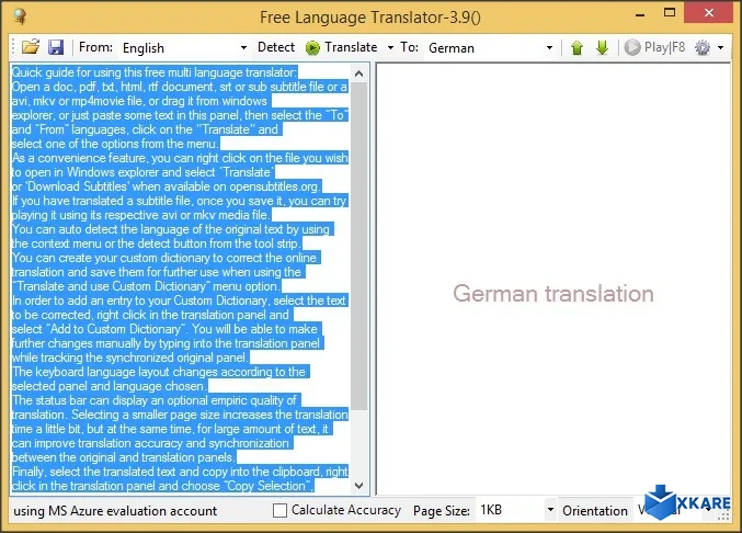Free Language Translator and File Converter