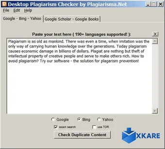 Desktop Plagiarism Checker
