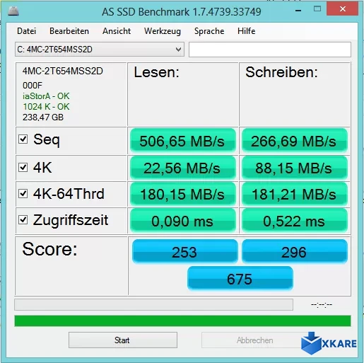 AS SSD Benchmark
